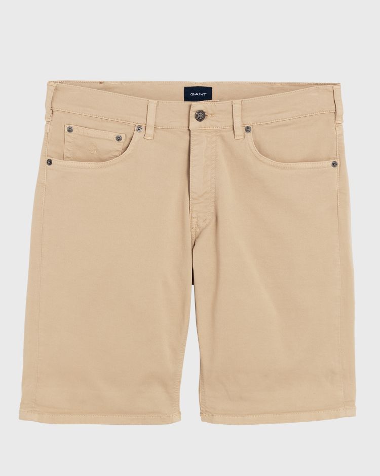 O1. REGULAR DESERT SHORTS -DARK KHAKI