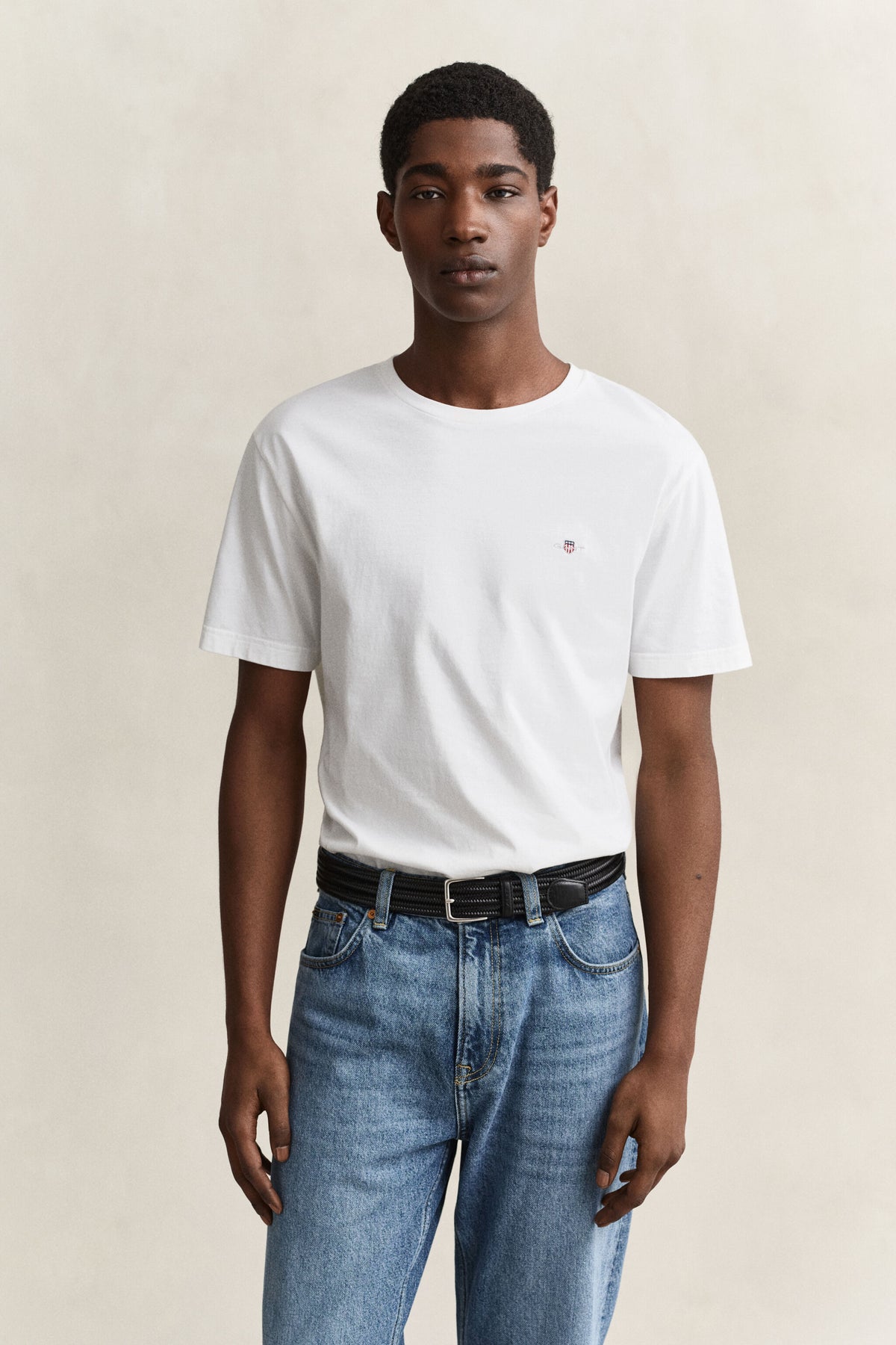 REG SHIELD SS T-SHIRT-WHITE