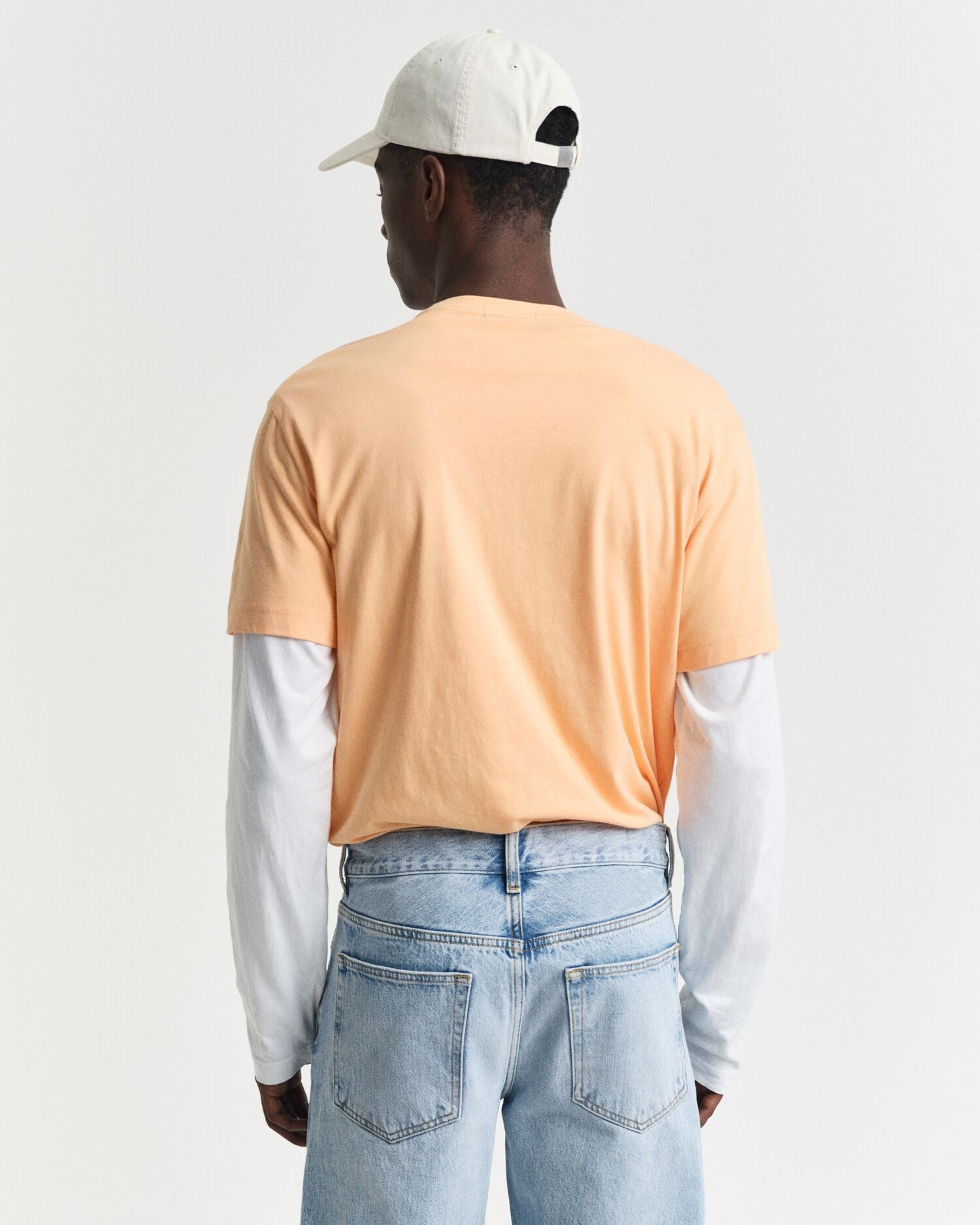 REG SHIELD SS T-SHIRT-PEACHY ORANGE