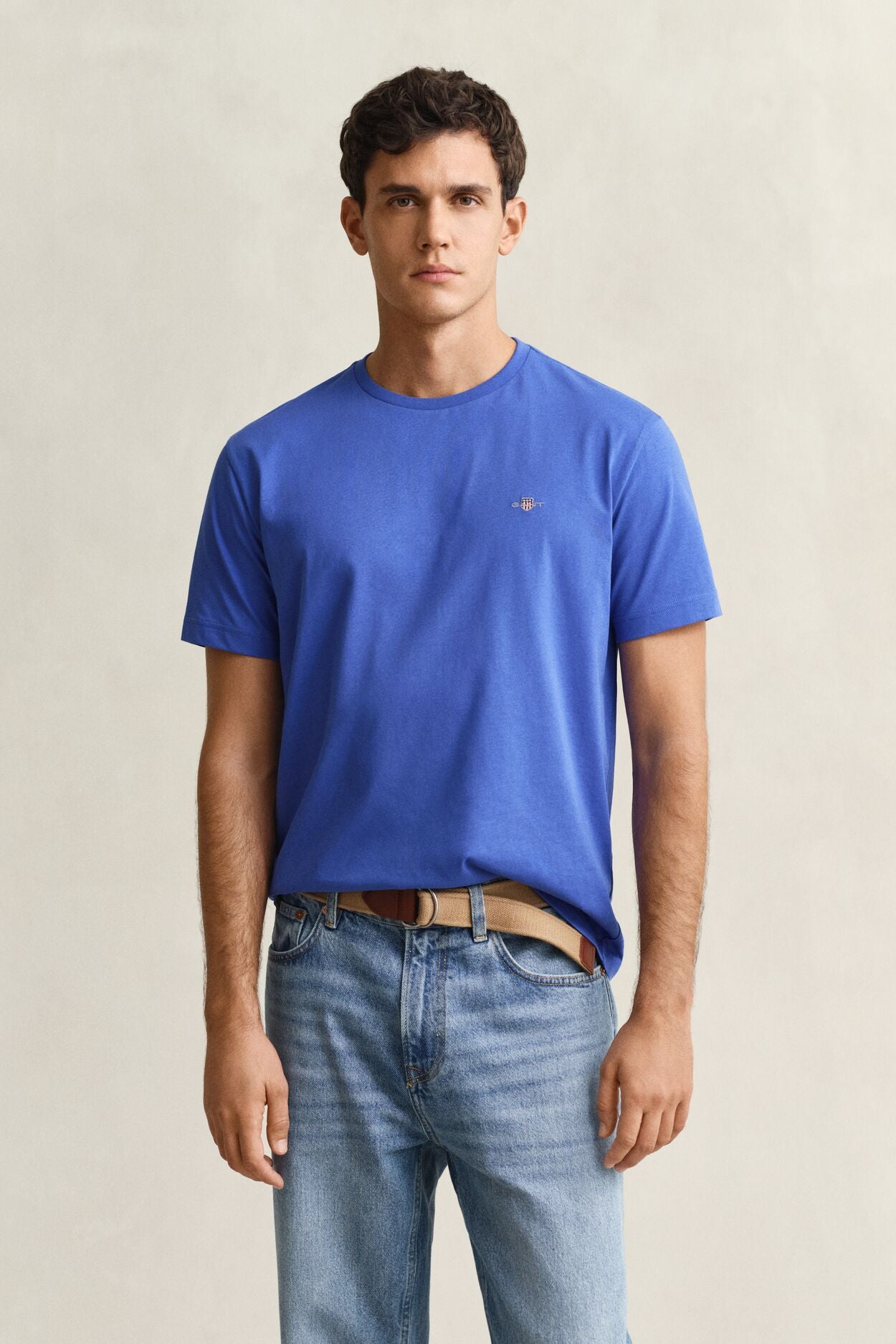REG SHIELD SS T-SHIRT-BRIGHT BLUE