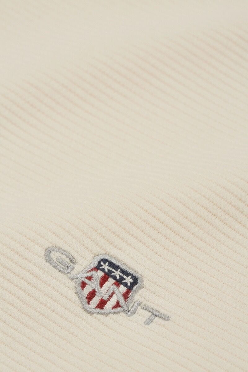 TEXTURE SS T-SHIRT-CREAM