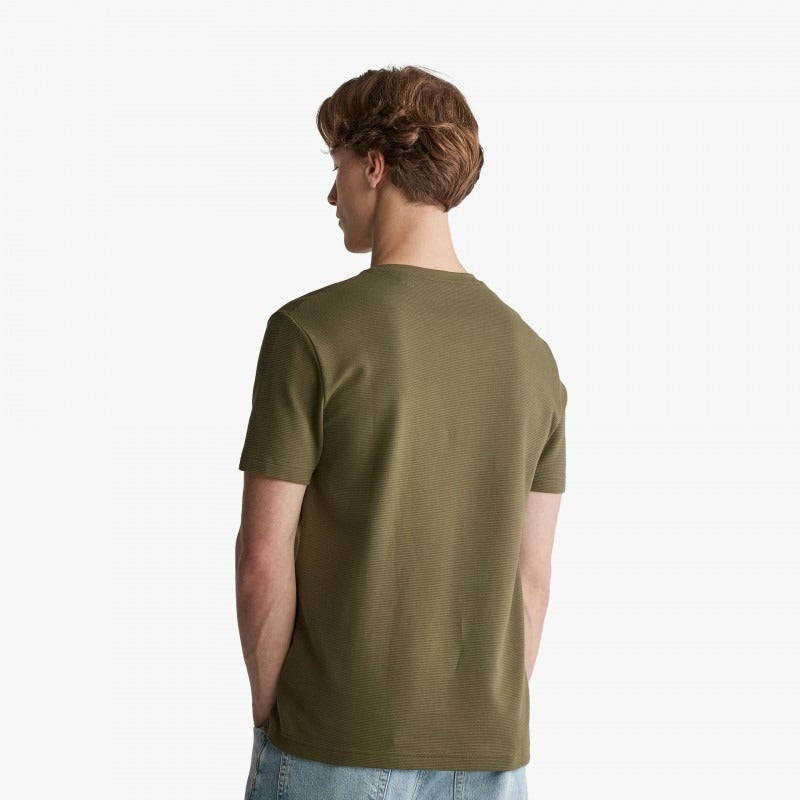 TEXTURE SS T-SHIRT-RACING GREEN