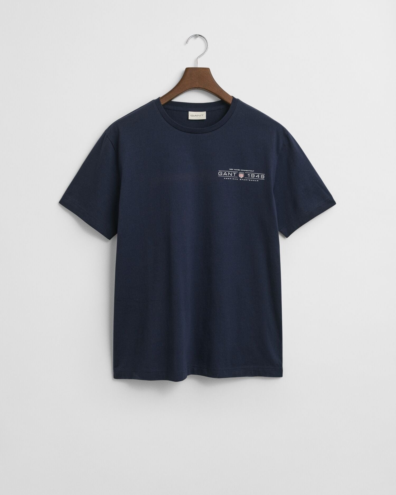 PRINTED GRAPHIC SS T-SHIRT-EVENING BLUE