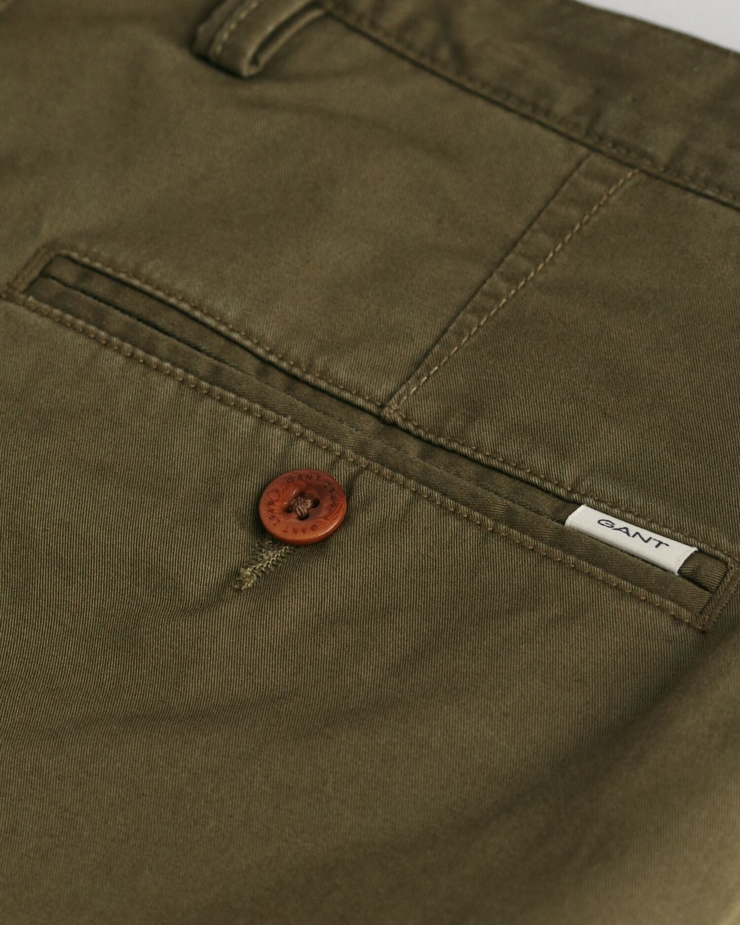 SLIM TWILL SHORTS-RACING GREEN