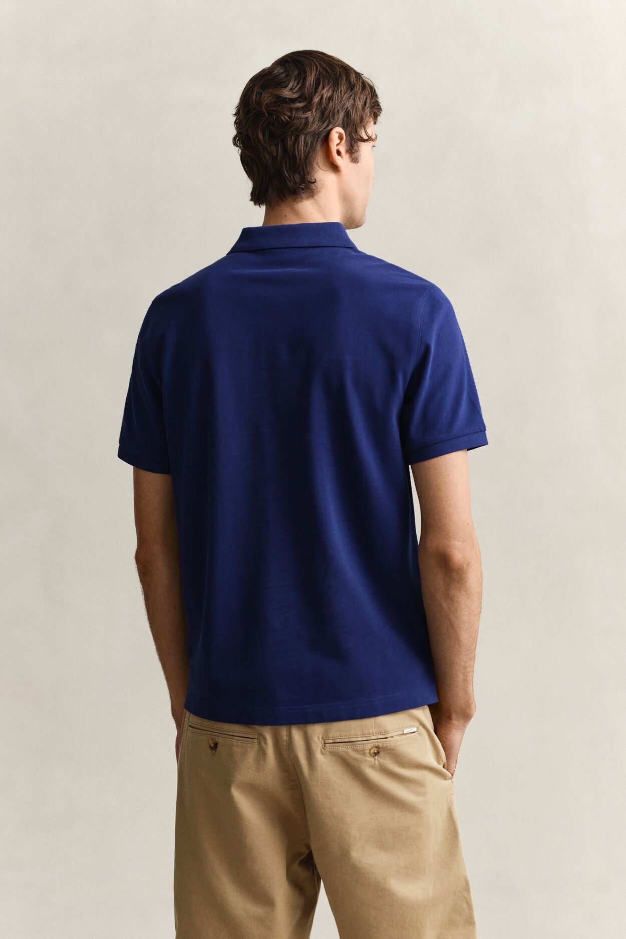 REG SHIELD SS PIQUE POLO-RICH NAVY