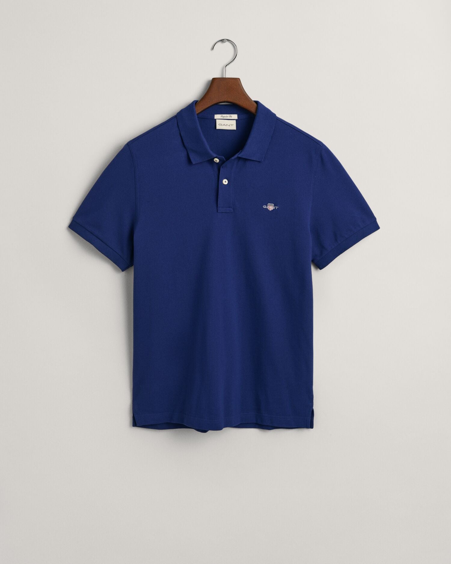 REG SHIELD SS PIQUE POLO-RICH NAVY