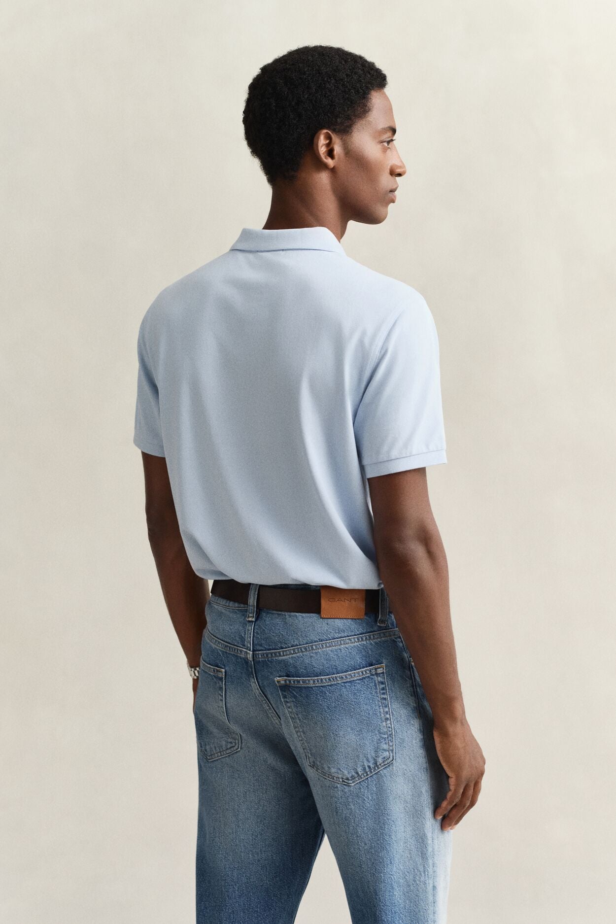 REG SHIELD SS PIQUE POLO-FRESH BLUE