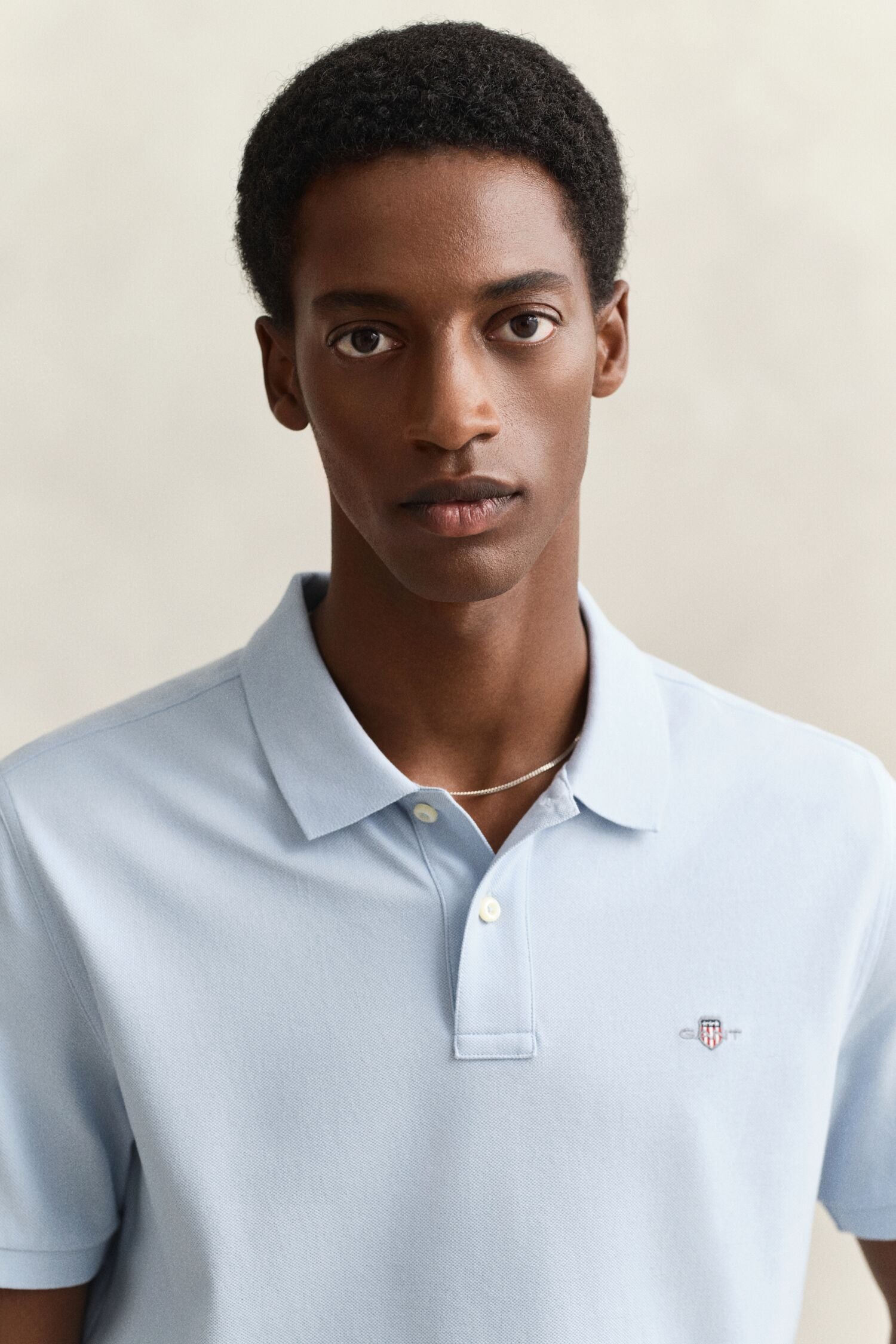 REG SHIELD SS PIQUE POLO-FRESH BLUE