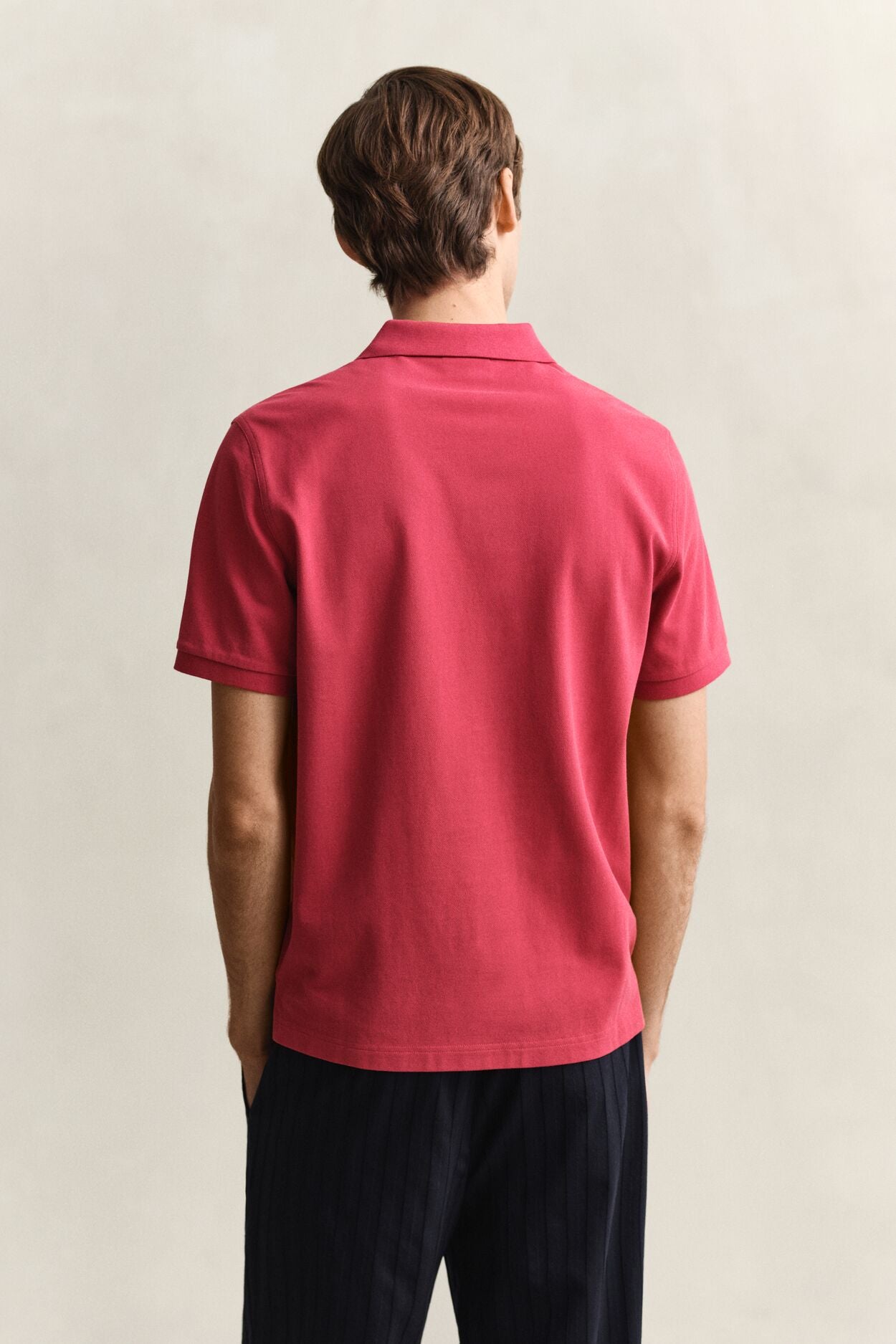 REG SHIELD SS PIQUE POLO-MAROON