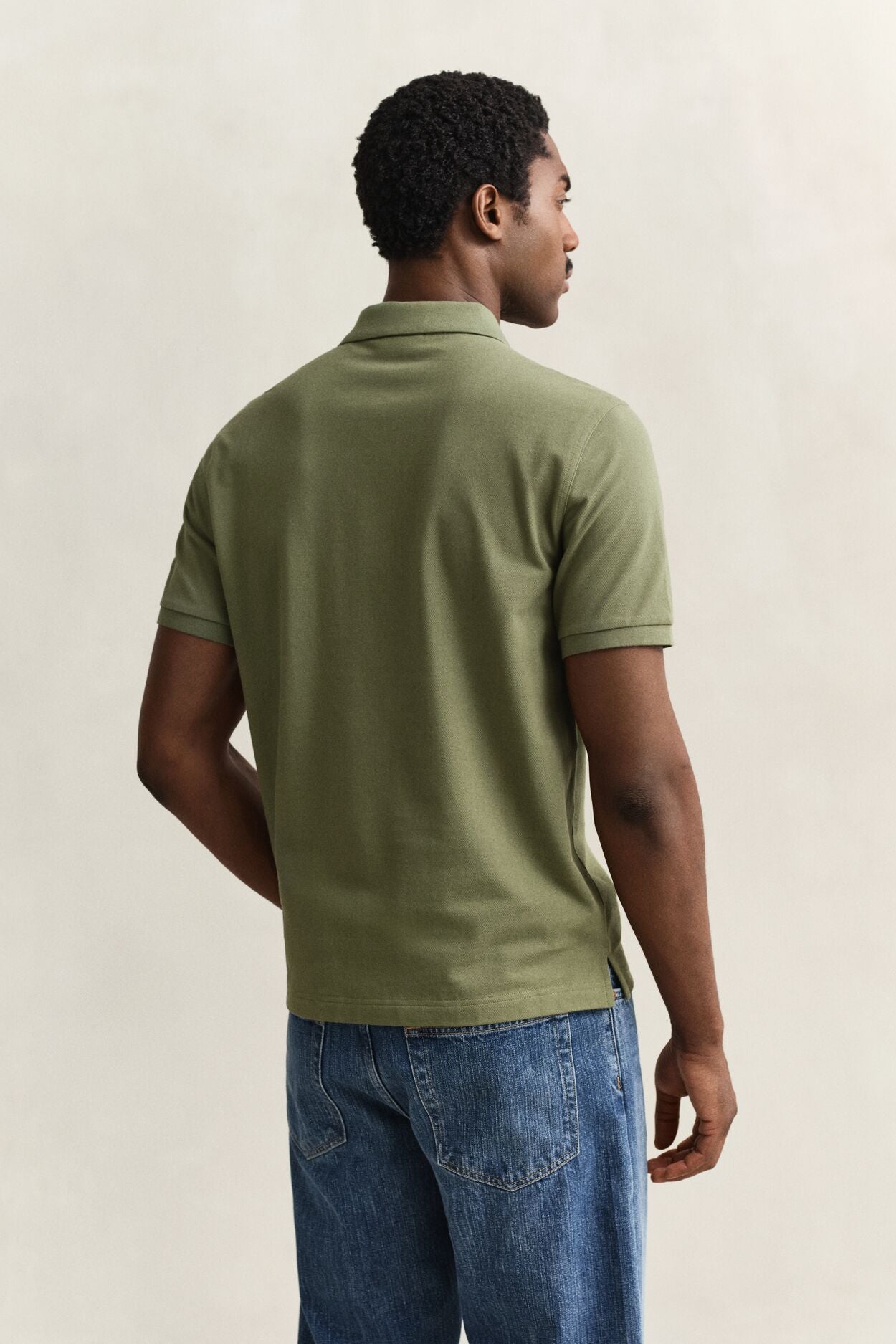 REG SHIELD SS PIQUE POLO-DRY HERB GREEN