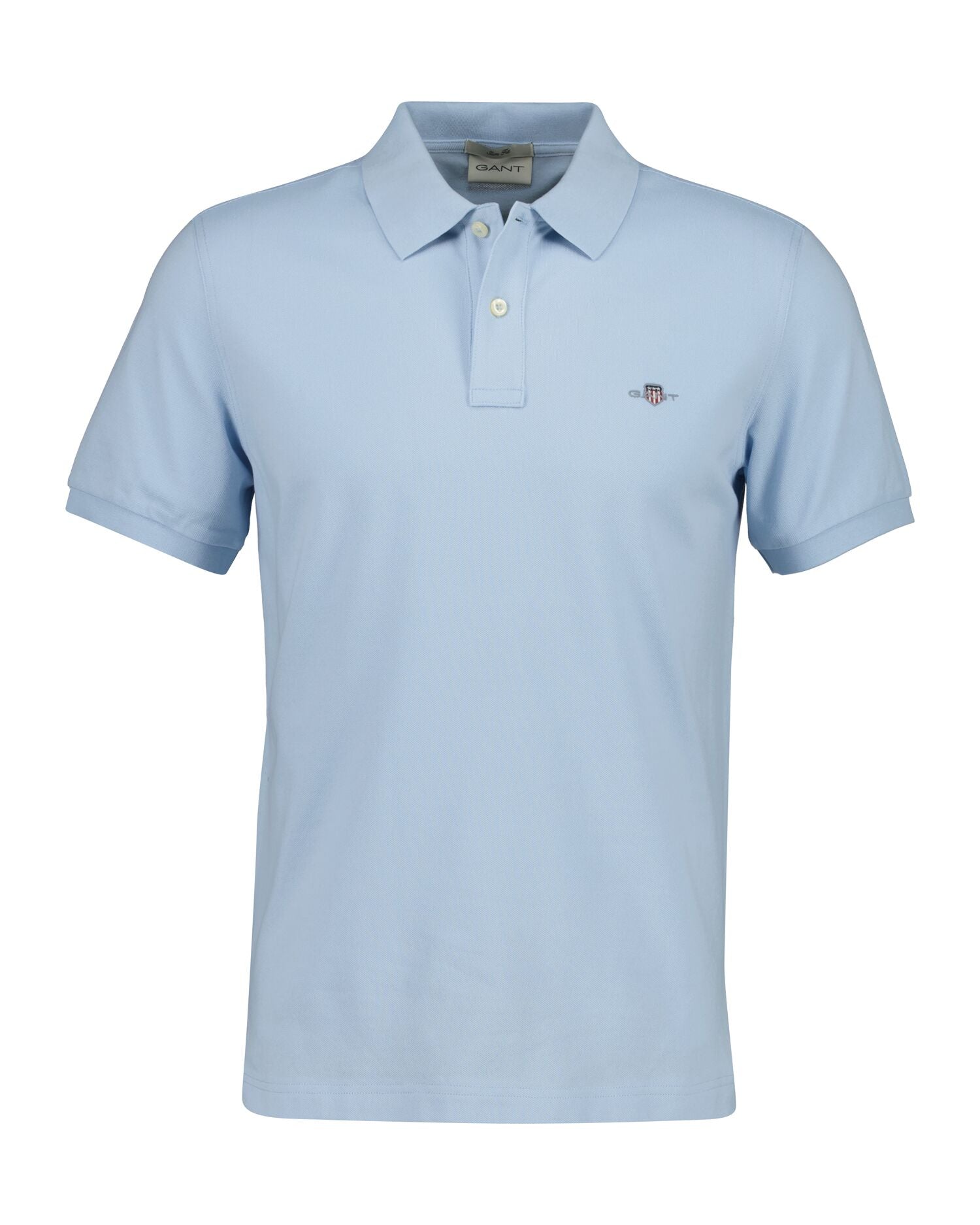 SLIM SHIELD SS PIQUE POLO-FRESH BLUE