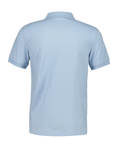 SLIM SHIELD SS PIQUE POLO-FRESH BLUE