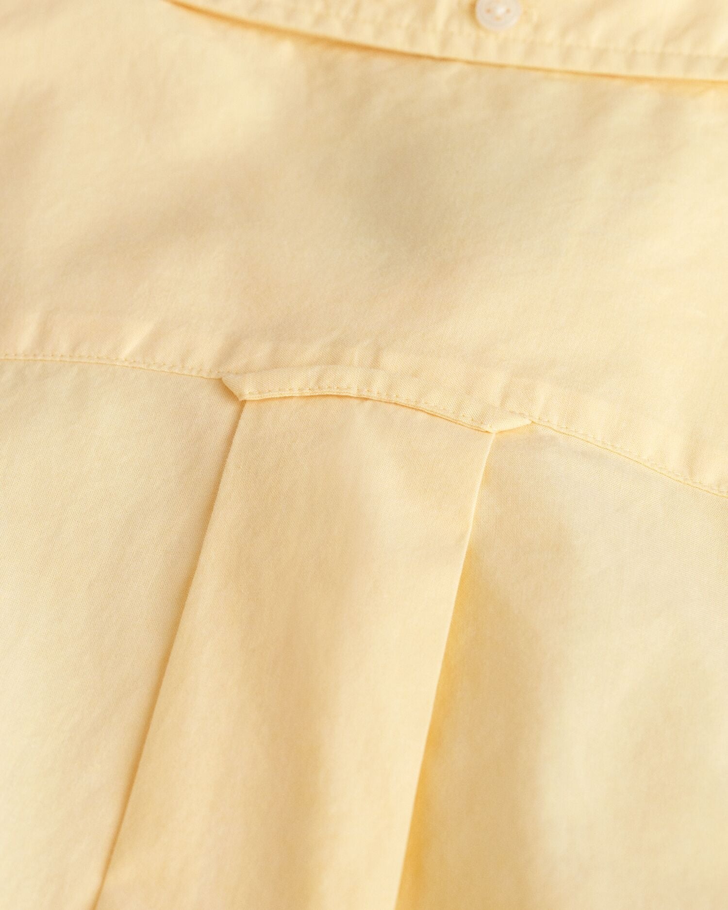 REG CLASSIC POPLIN SHIRT-BANANA YELLOW