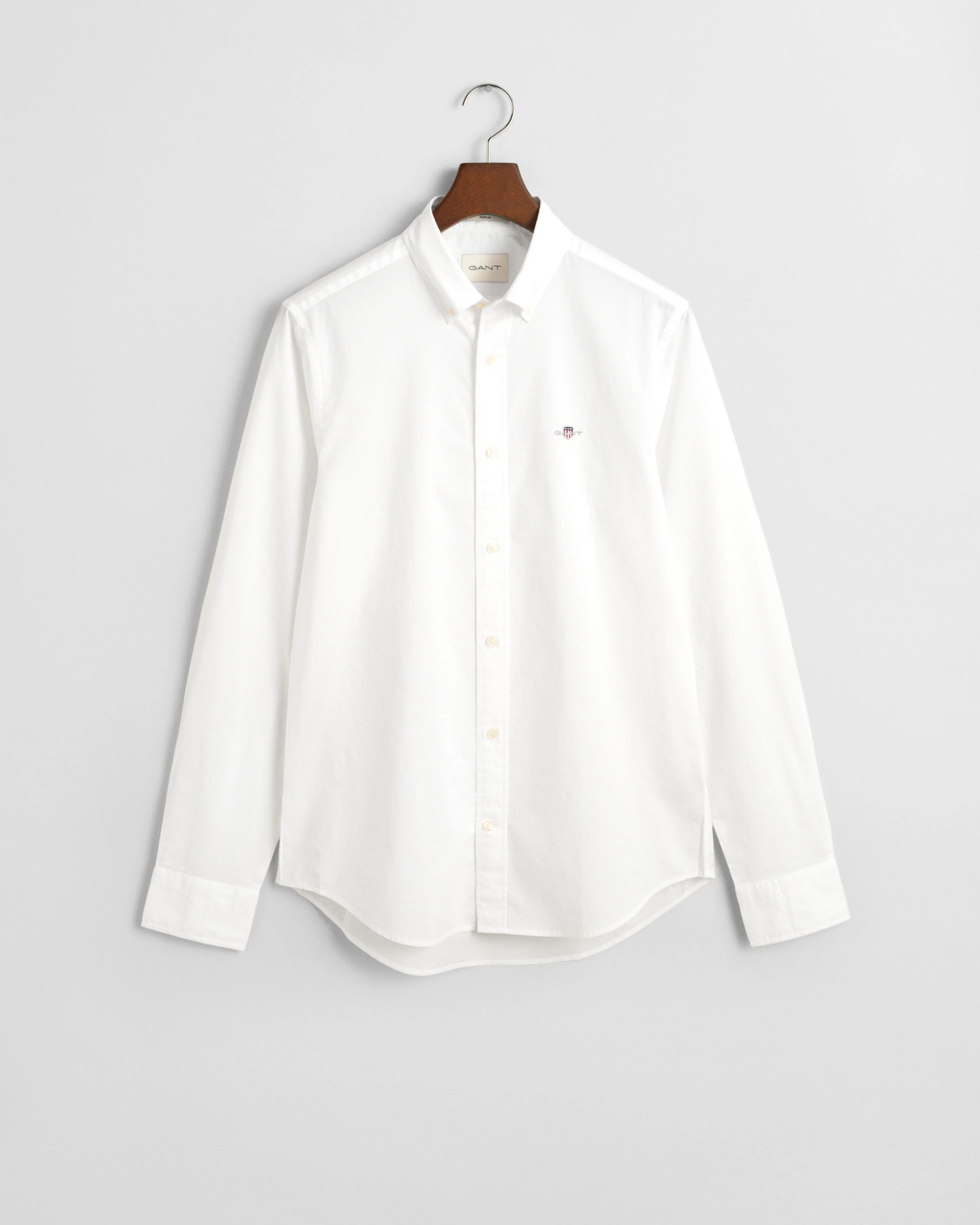 SLIM CLASSIC POPLIN SHIRT-WHITE