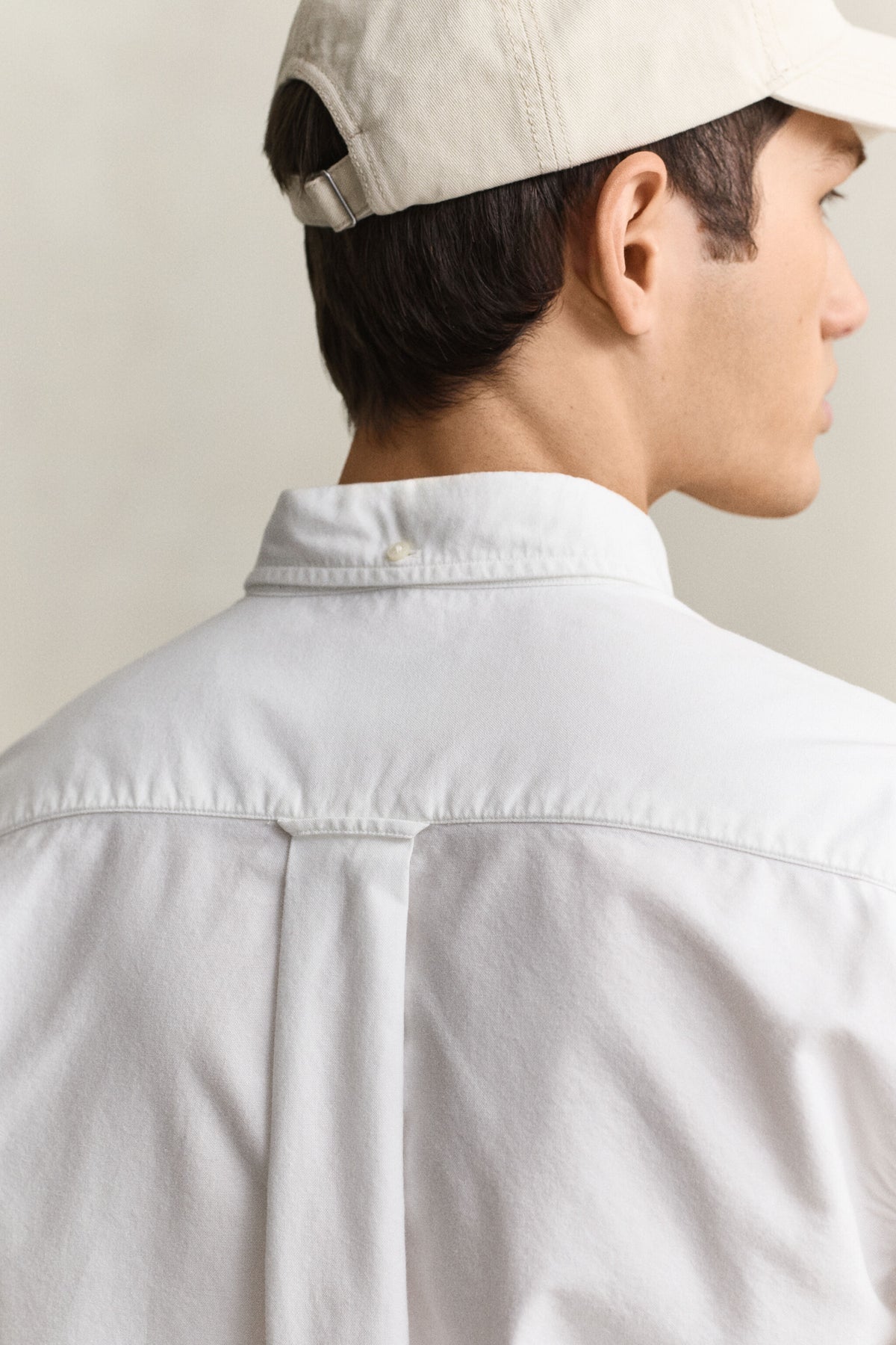 REG OXFORD SHIRT-WHITE