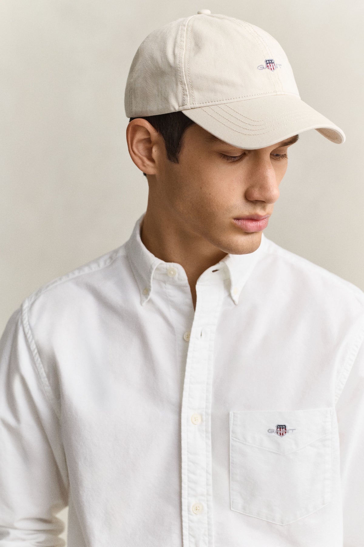REG OXFORD SHIRT-WHITE