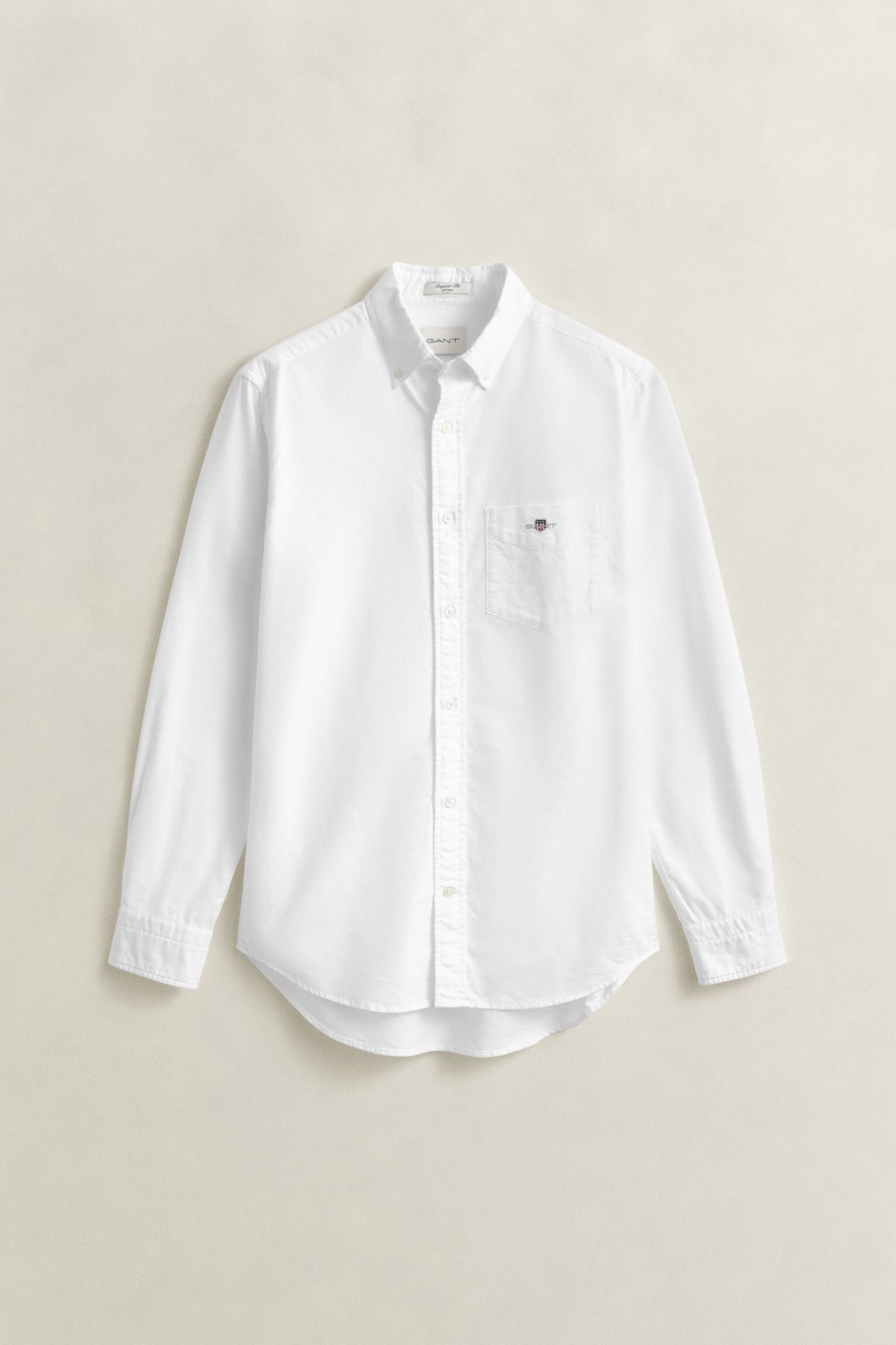 REG OXFORD SHIRT-WHITE