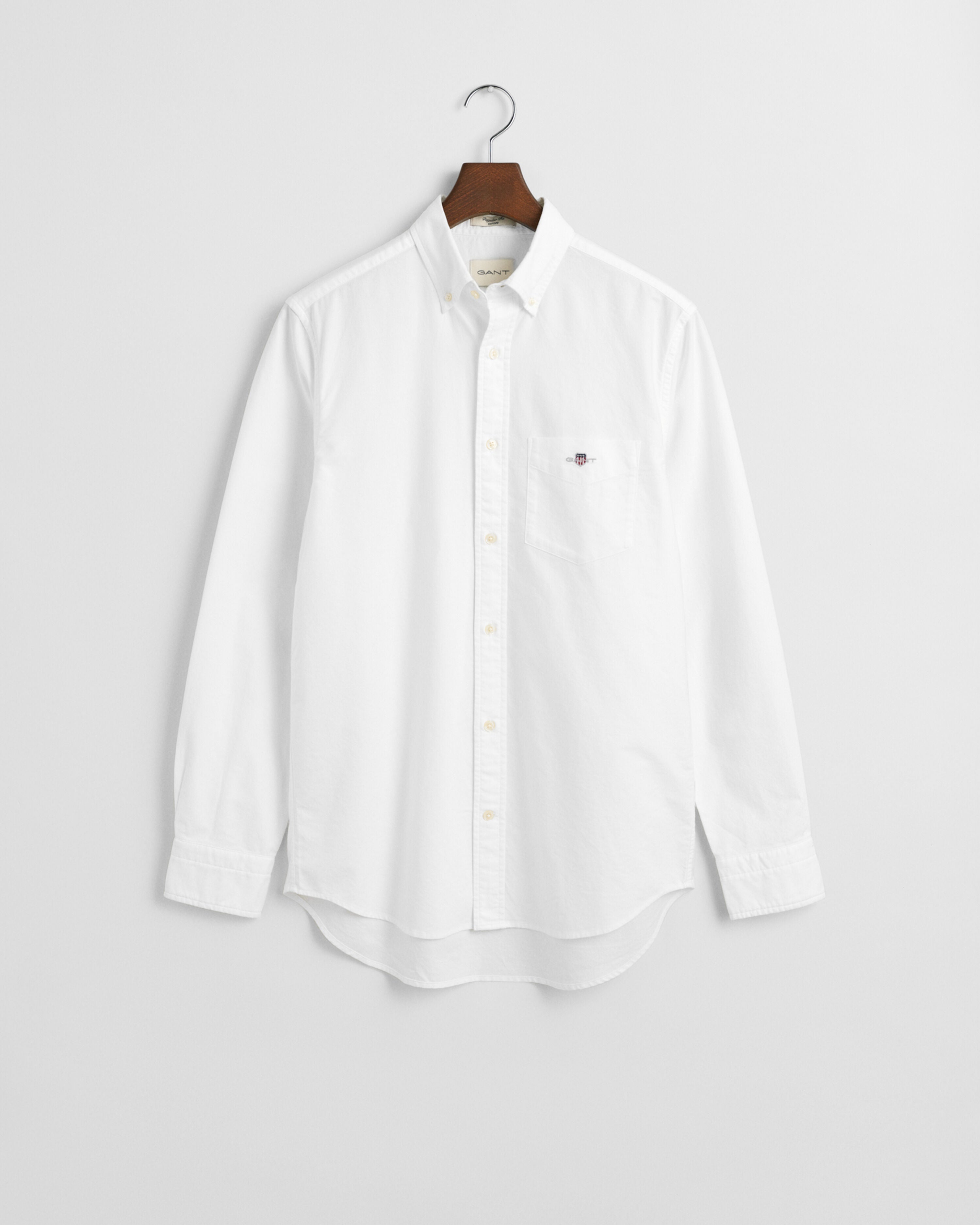 REG OXFORD SHIRT-WHITE