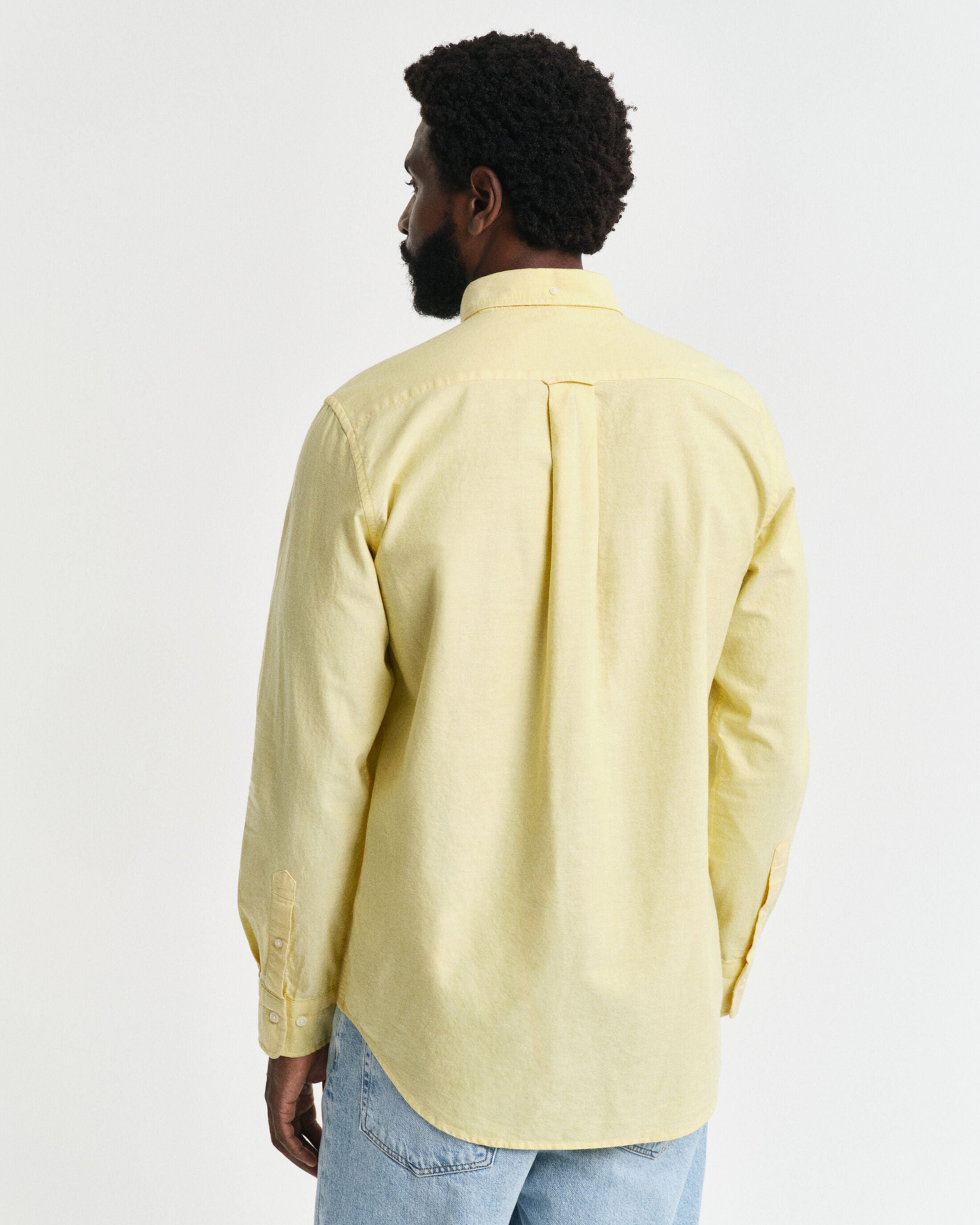 REG OXFORD SHIRT-BANANA YELLOW