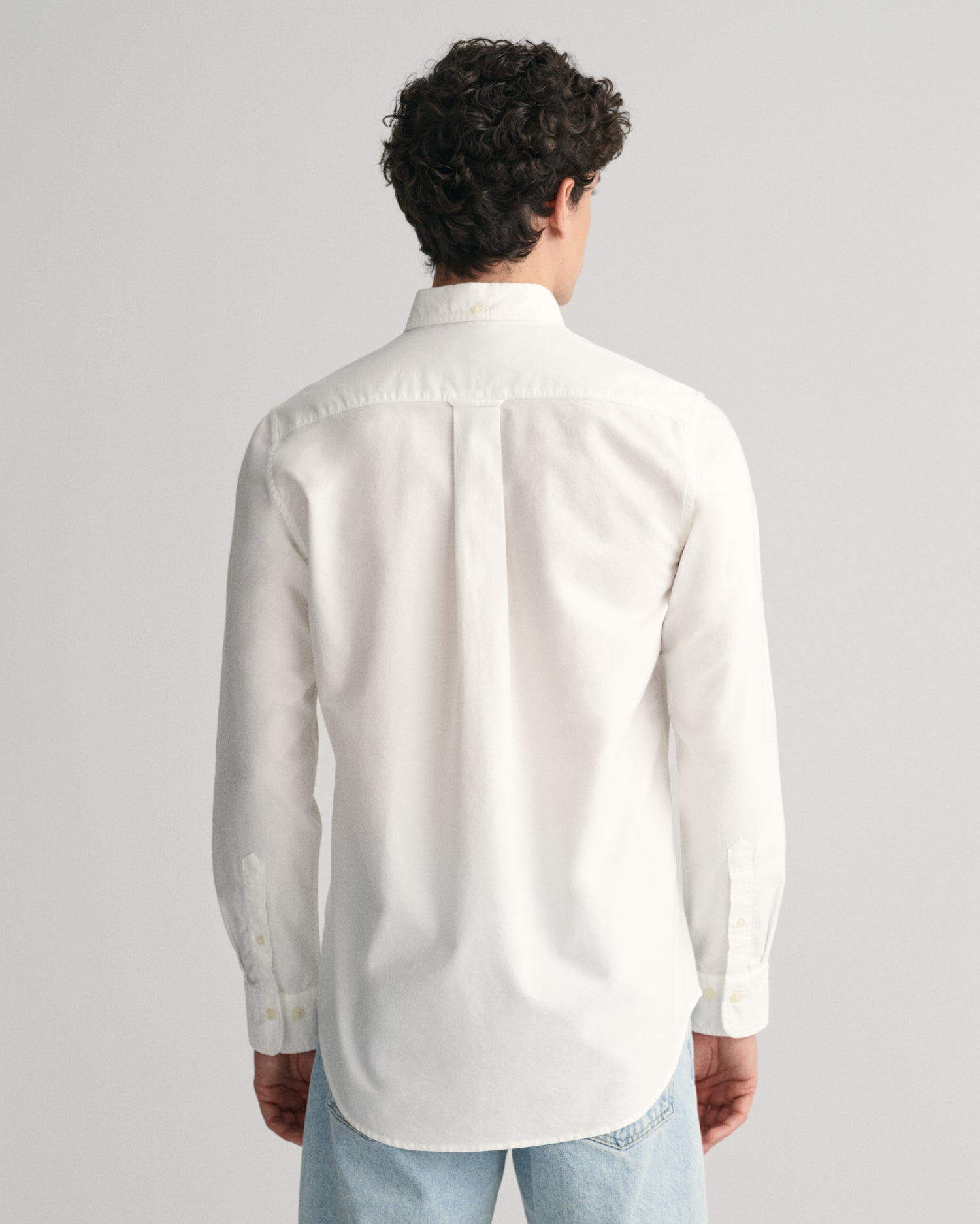 REG OXFORD SHIRT-WHITE