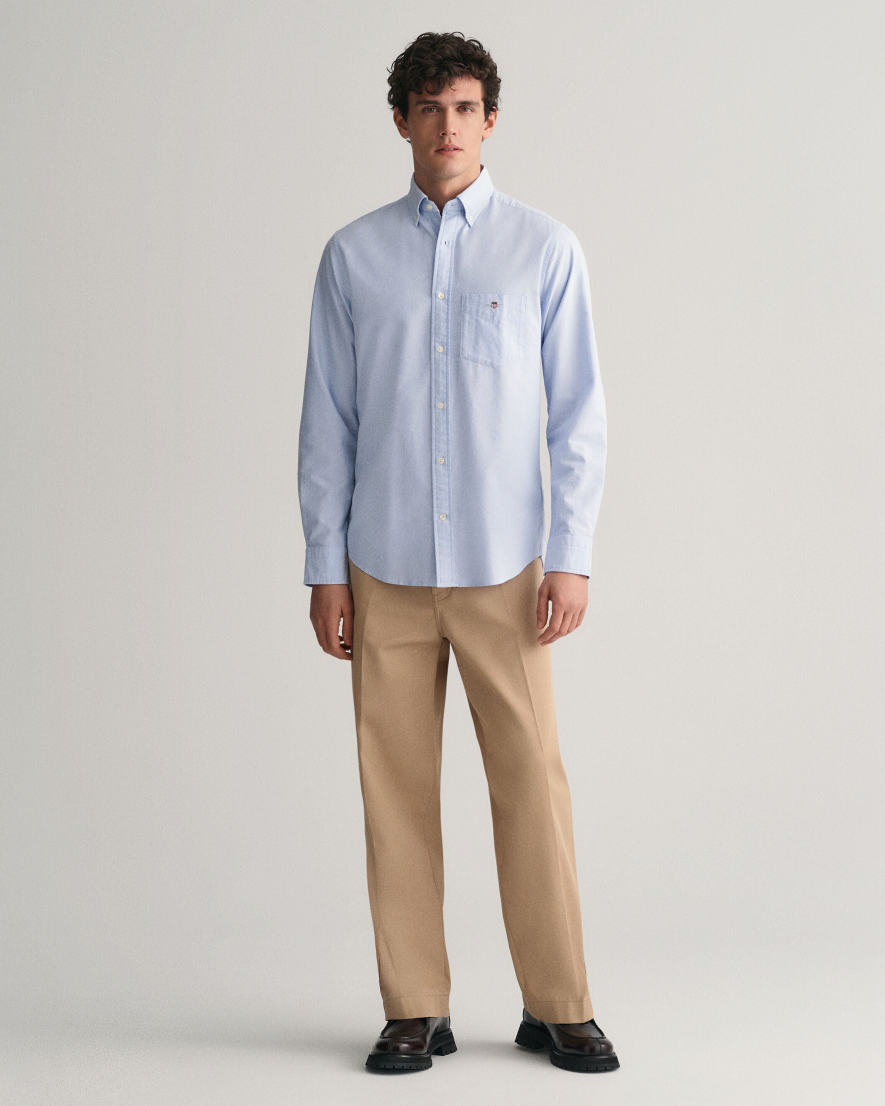 REG OXFORD SHIRT-LIGHT BLUE