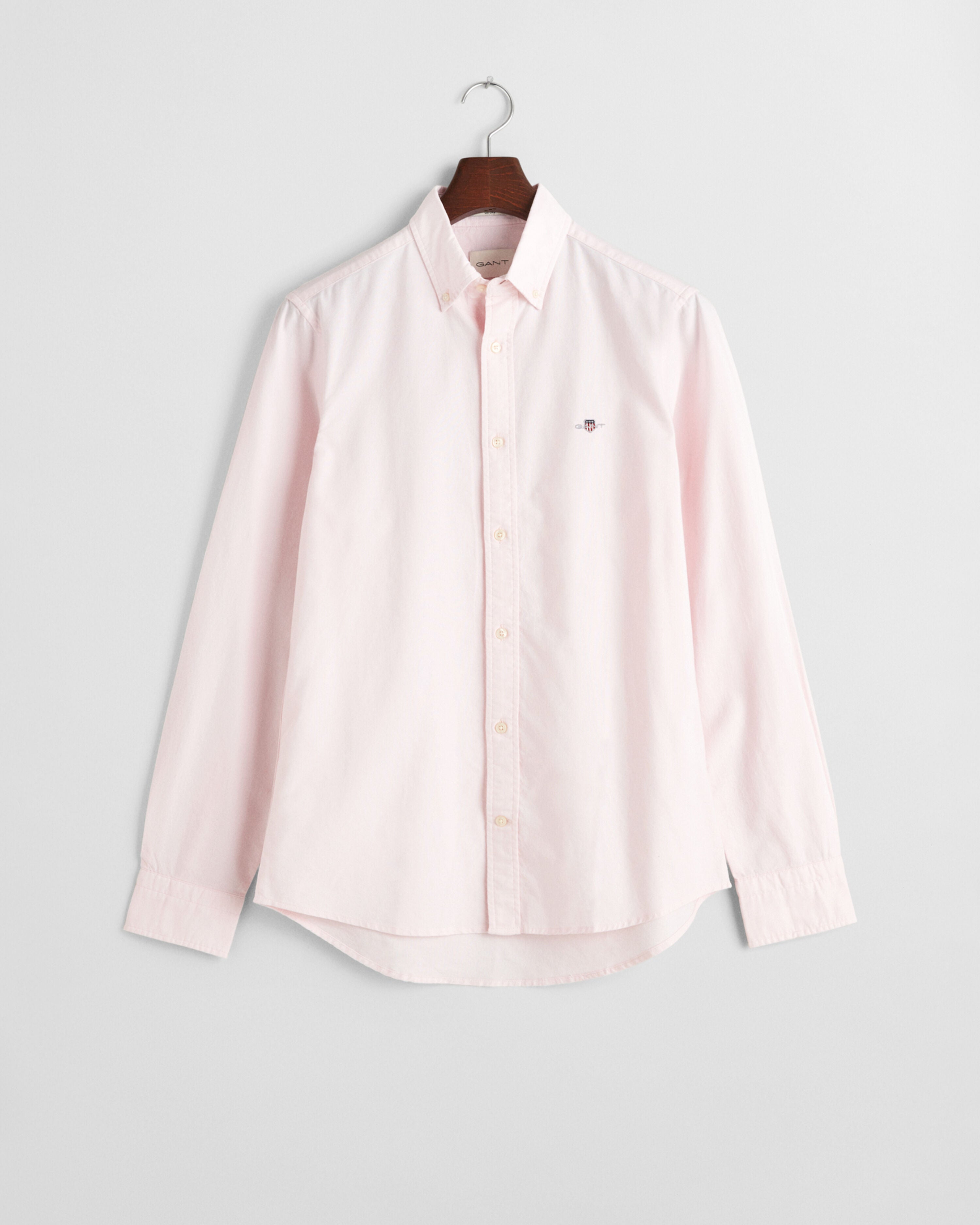 SLIM OXFORD SHIRT-LIGHT PINK