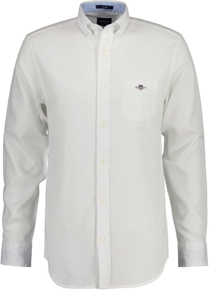 REG HONEYCOMB TEXTURE WEAVE SHIRT-EGGSHELL