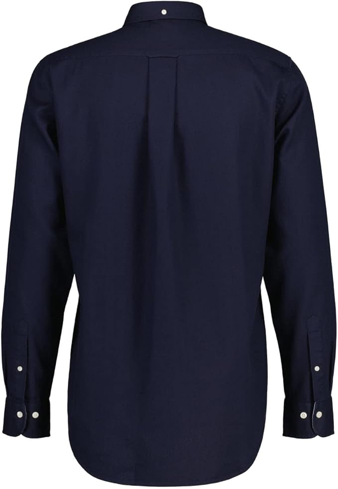 REG HONEYCOMB TEXTURE WEAVE SHIRT-EVENING BLUE