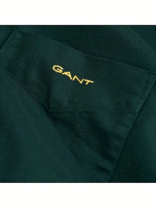 REG BEEFY OXFORD SHIRT- TARTAN GREEN