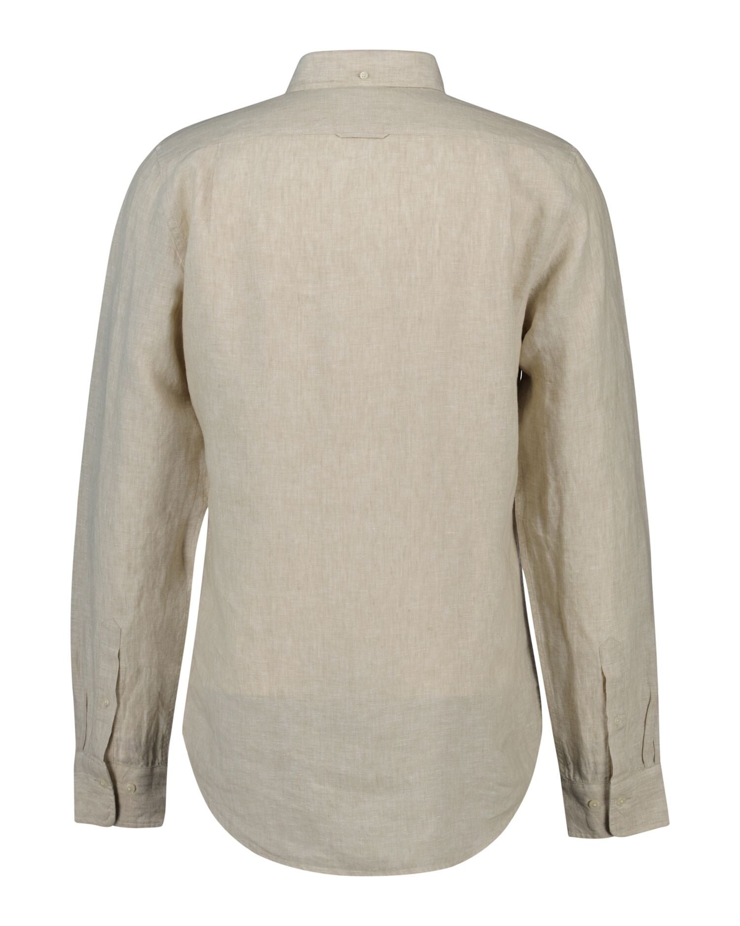 SLIM LINEN SHIRT-DRY SAND