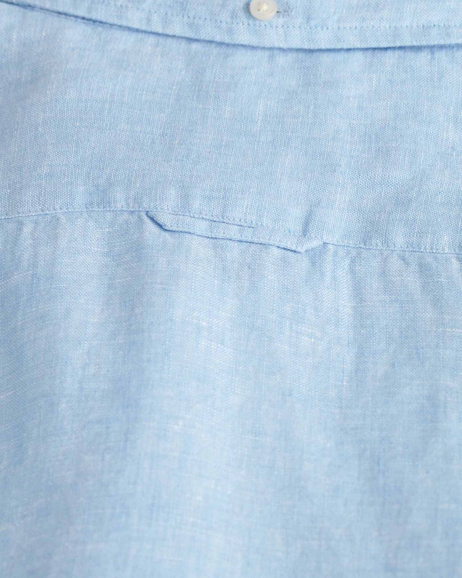 SLIM LINEN SHIRT-CAPRI BLUE