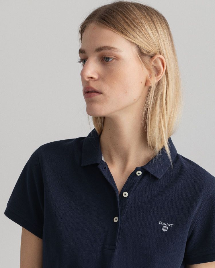 MD. SUMMER PIQUE-EVENING BLUE