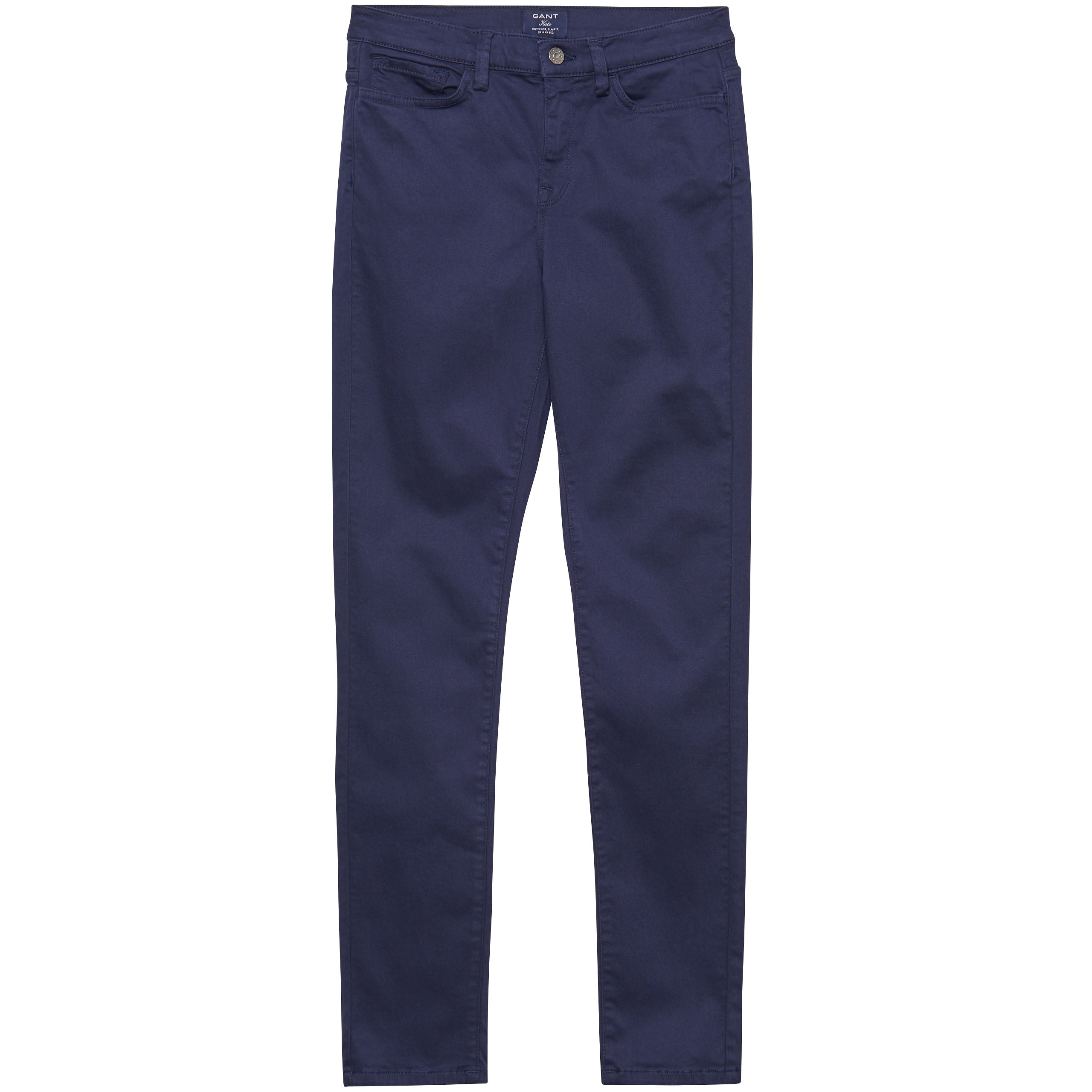 KATE SATIN JEANS-THUNDER BLUE