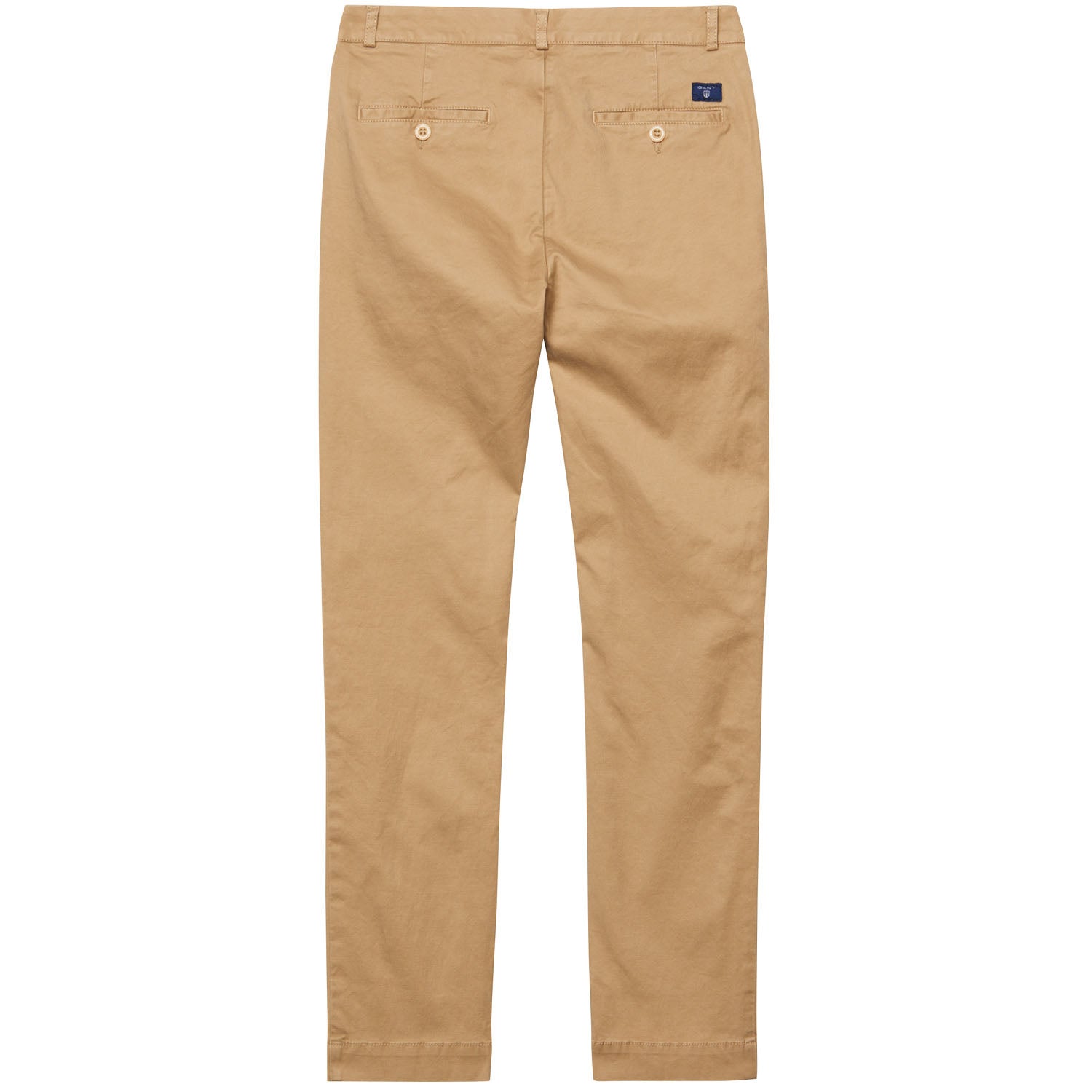 SLIM CHINOS-DARK KHAKI