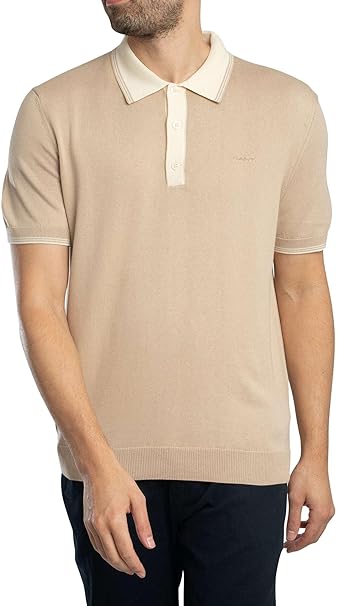MODAL BLEND SS POLO-DRY SAND