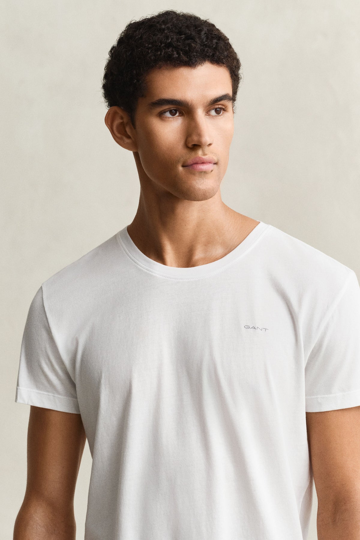 C-NECK T-SHIRT 2-PACK-NAVY / WHITE