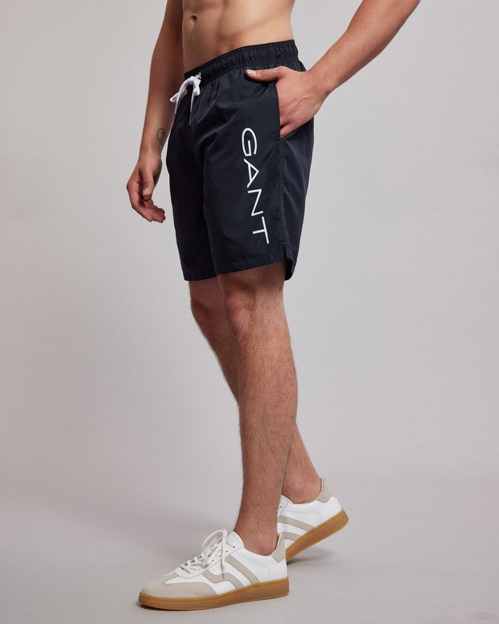 LIGHTWEIGHT SWIM SHORTS-BLACK