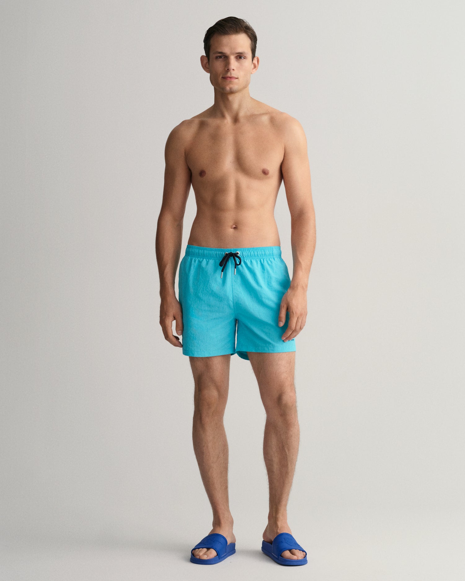 CF SWIM SHORTS-LIGHT AQUA
