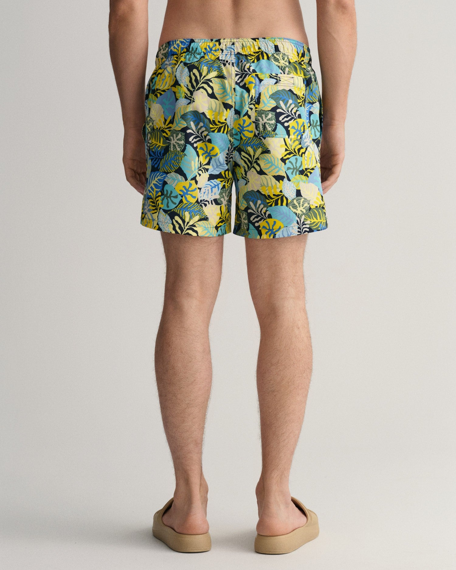 CF TROPICAL PRINT SWIM SHORTS-MARINE