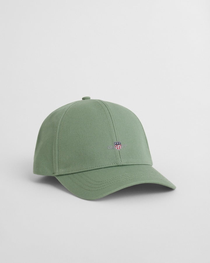 HIGH SHIELD COTTON TWILL CAP-KALAMATA GREEN