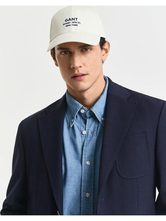 SCRIPT GRAPHIC CAP-CREAM