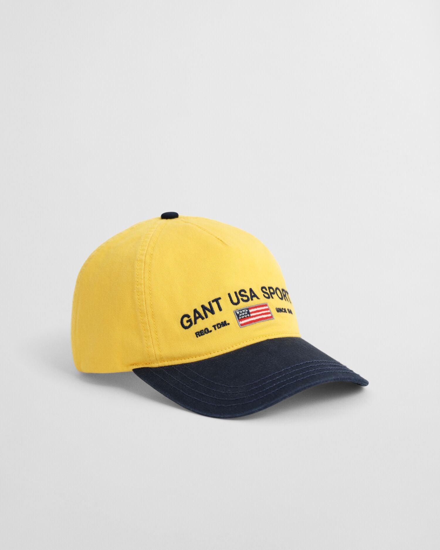 CONTRAST VISOR WASHED CAP-BRIGHT YELLOW