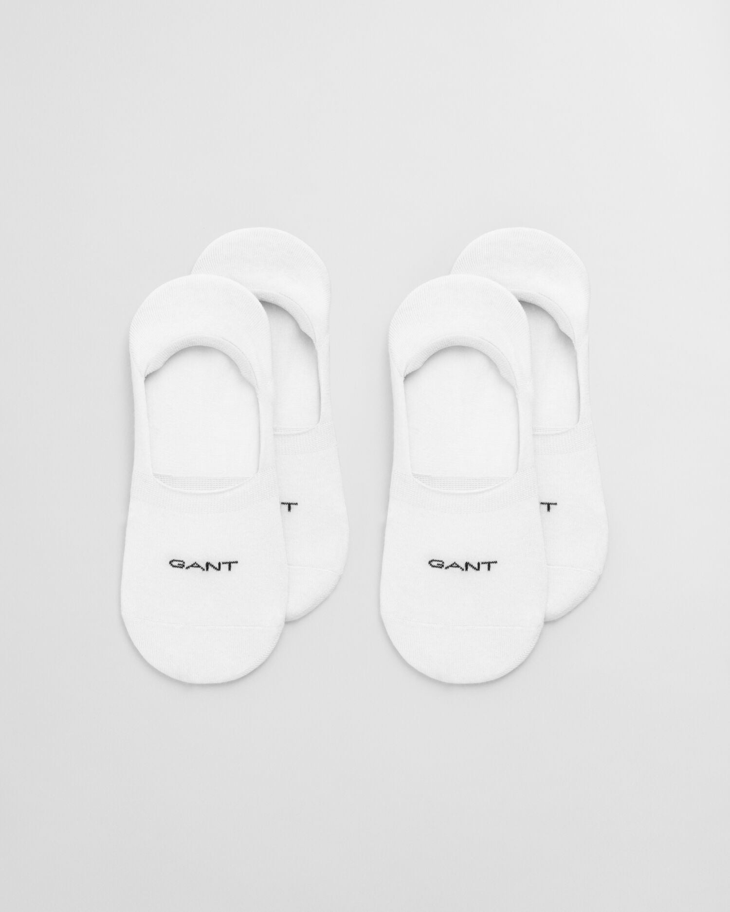 INVISIBLE SOCKS 2-PACK-WHITE