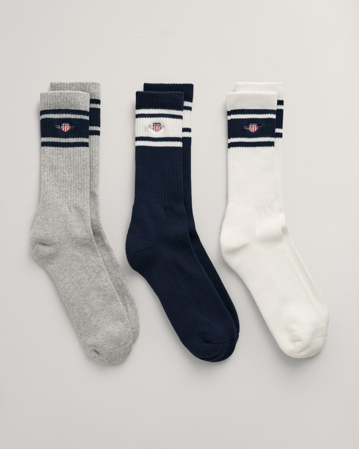 SHIELD SPORT SOCKS 3-PACK-EVENING BLUE