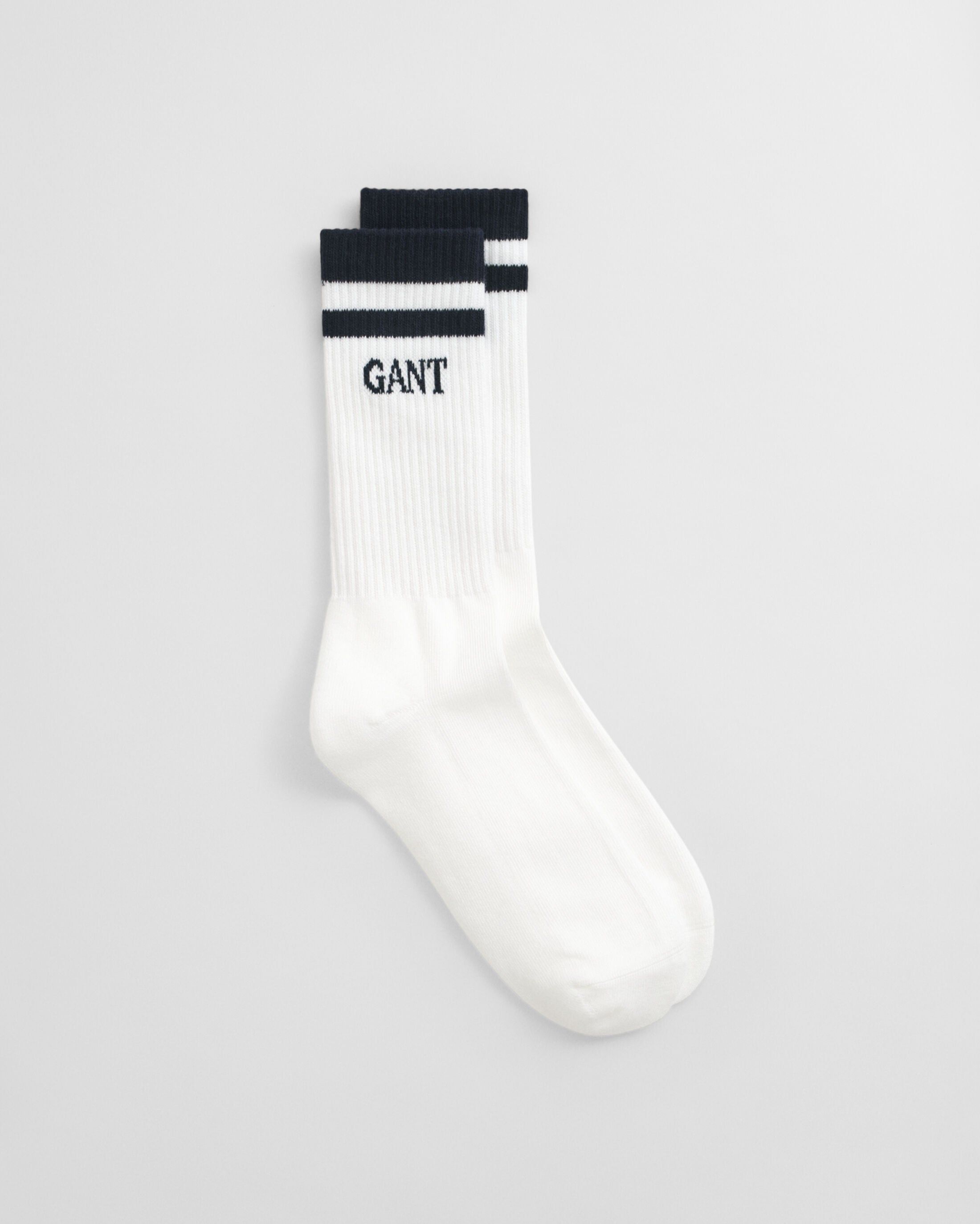 CONTRAST STRIPE SPORT SOCKS-MARINE