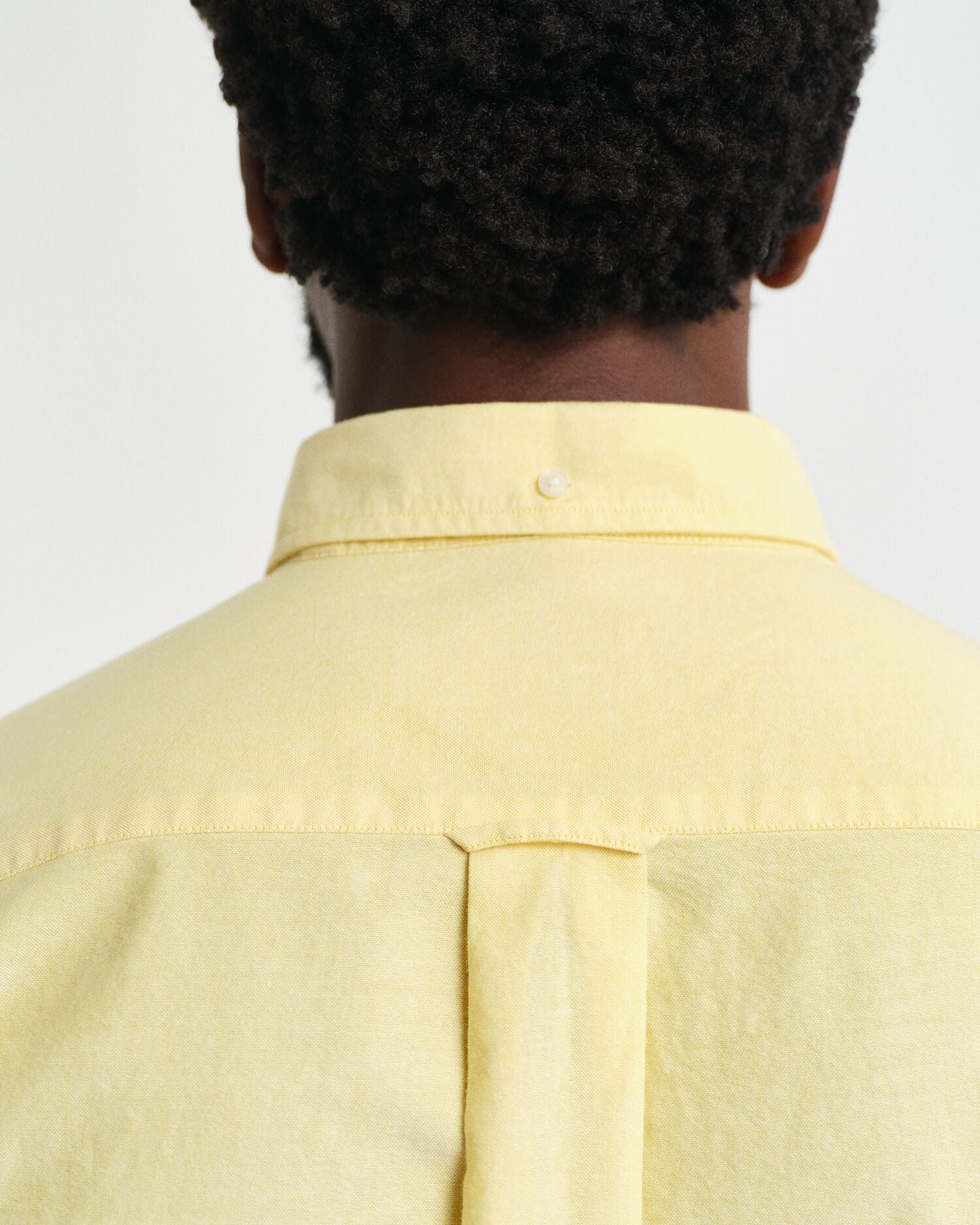 SLIM OXFORD SHIRT-BANANA YELLOW