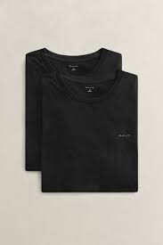 C-NECK T-SHIRT 2-PACK-BLACK