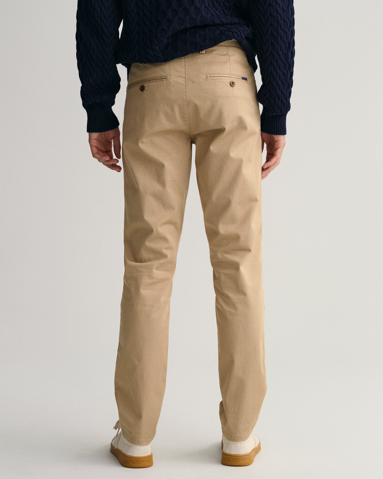 HALLDEN TWILL CHINOS-DARK KHAKI