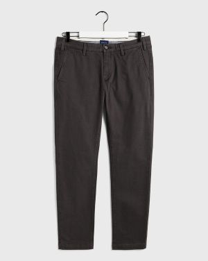 SLIM FIT COMFORT SUPER CHINOS-DARK GRAPHITE