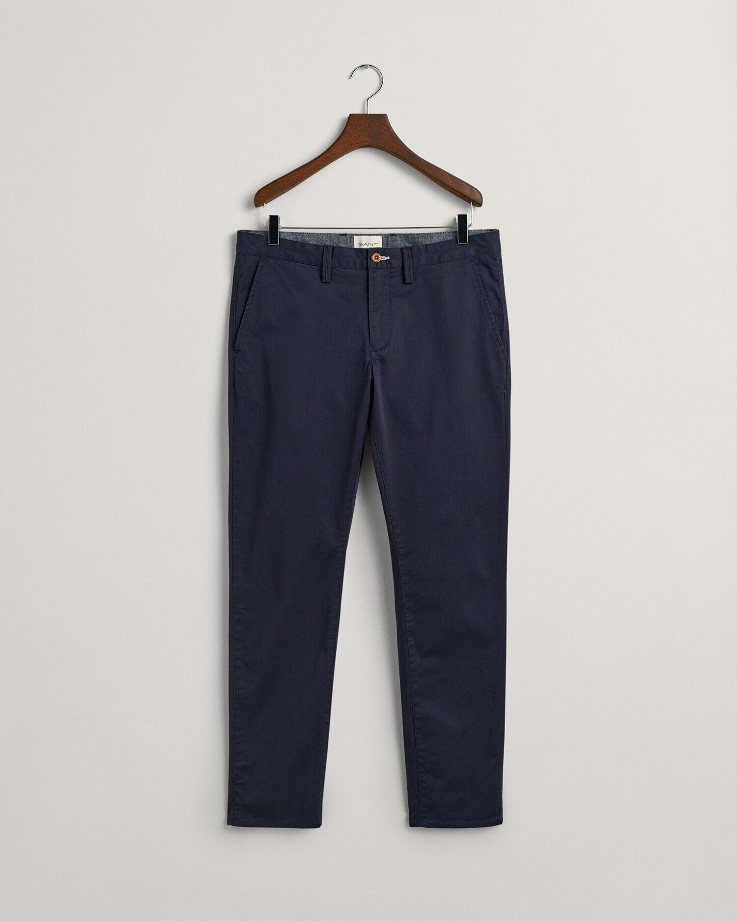 SLIM TWILL CHINOS-MARINE